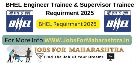 BHEL Requirment 2025