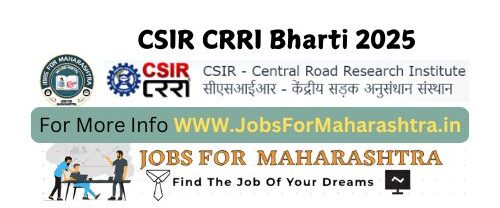 CSIR CRRI Bharti 2025​