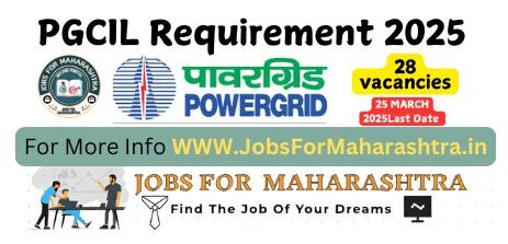 PGCIL Requirement 2025