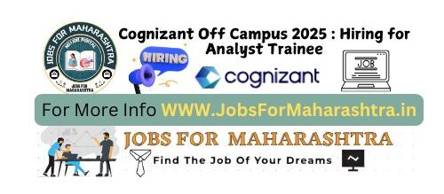 Cognizant Off Campus 2025